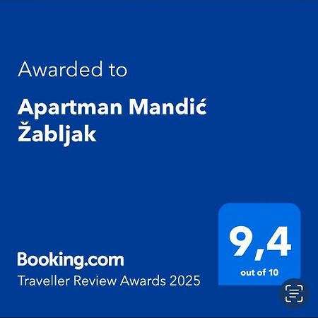 Apartman Mandic Zabljak Zewnętrze zdjęcie