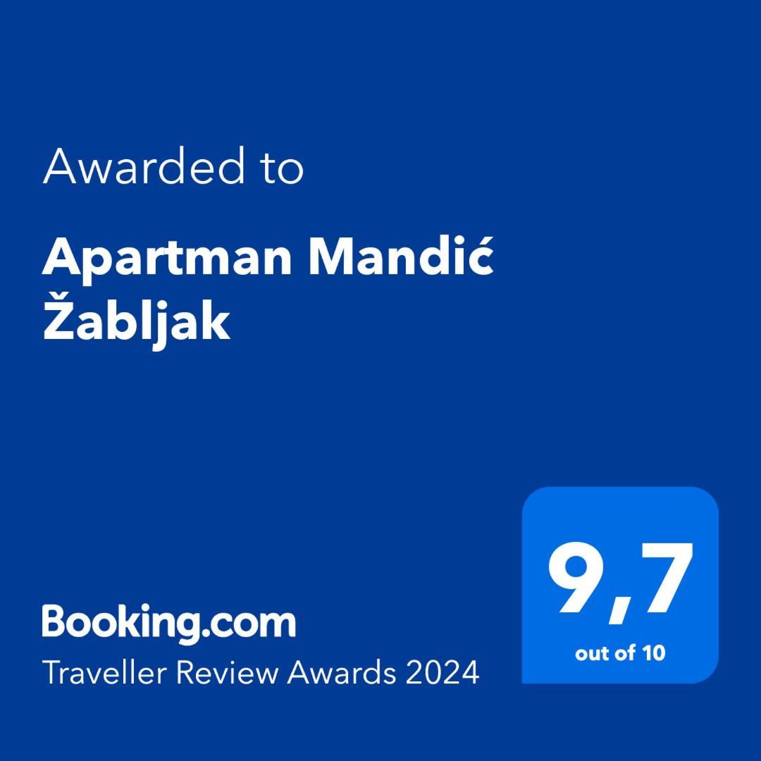 Apartman Mandic Zabljak Zewnętrze zdjęcie
